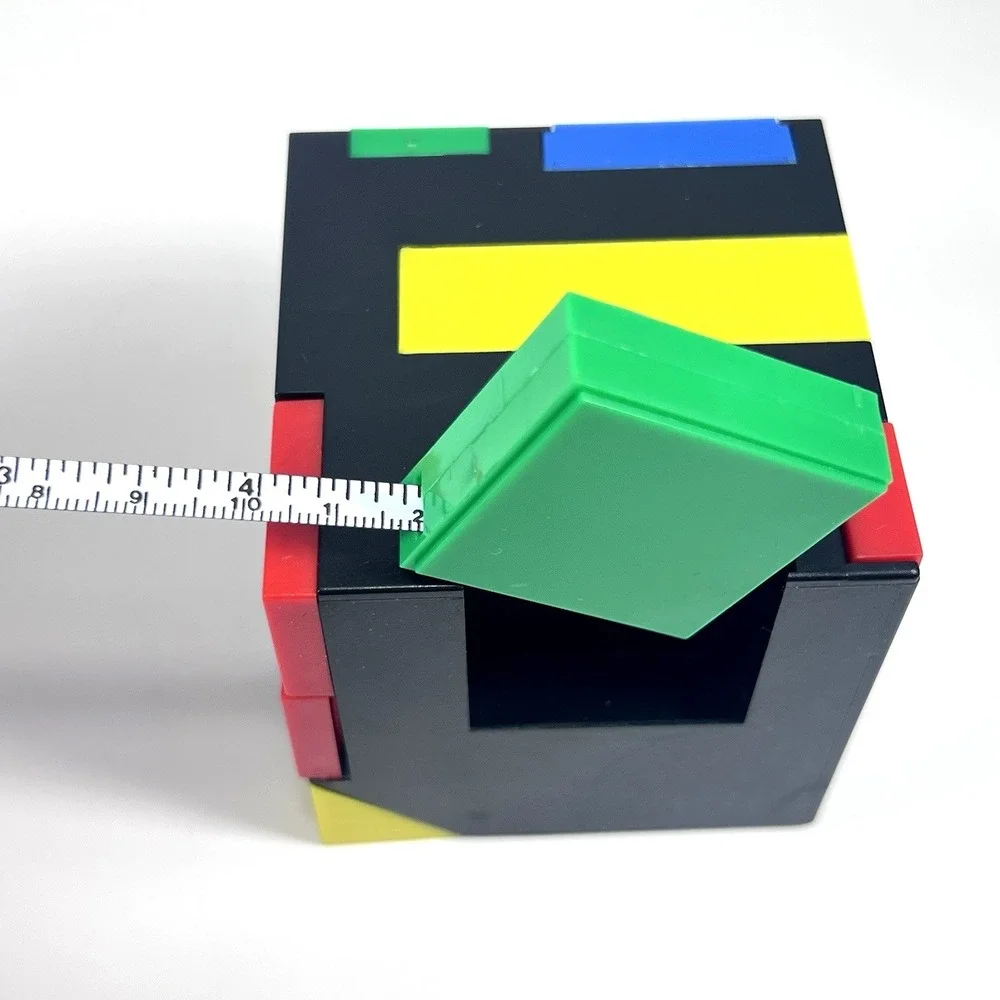 1980's Postmodern Magic Cube Desk Accessory by George Matsumoto Rare w/ Box